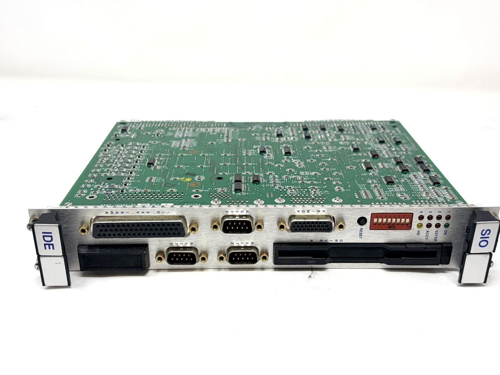 Adept 10332-22000 REV. A SIO IDE FDD/HDD Module Card for MV Controller.