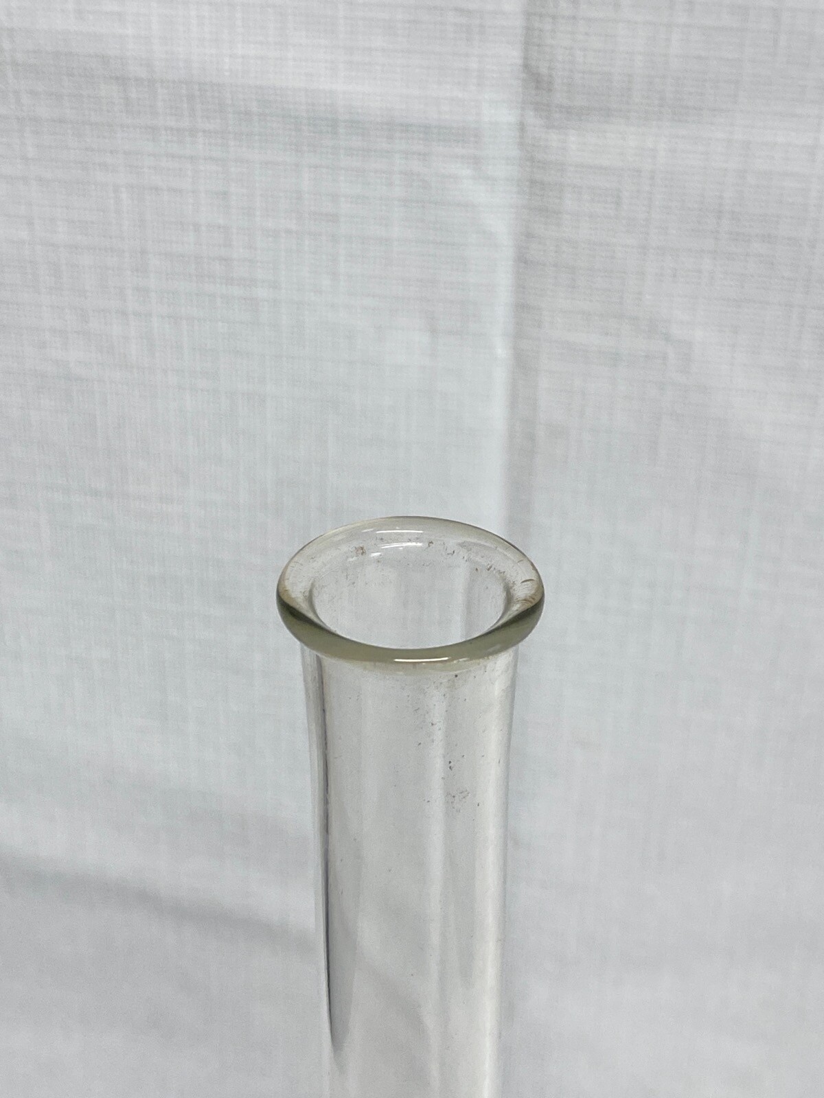 (Lot of 2) KIMAX EXAX 500mL Glass Volumetric Flasks w/Plain Rim & Tooled Rim
