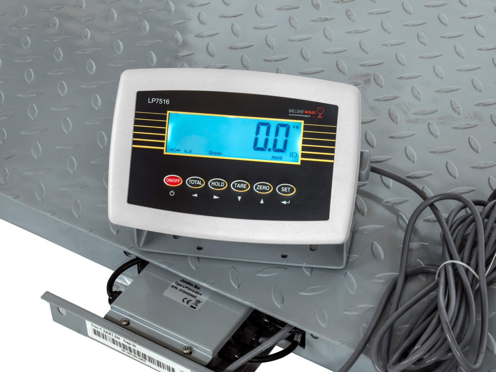 Platform Scales Storage Scales Floor Scales 2000 kg 800 x 800 mm Scales Industrial Scales