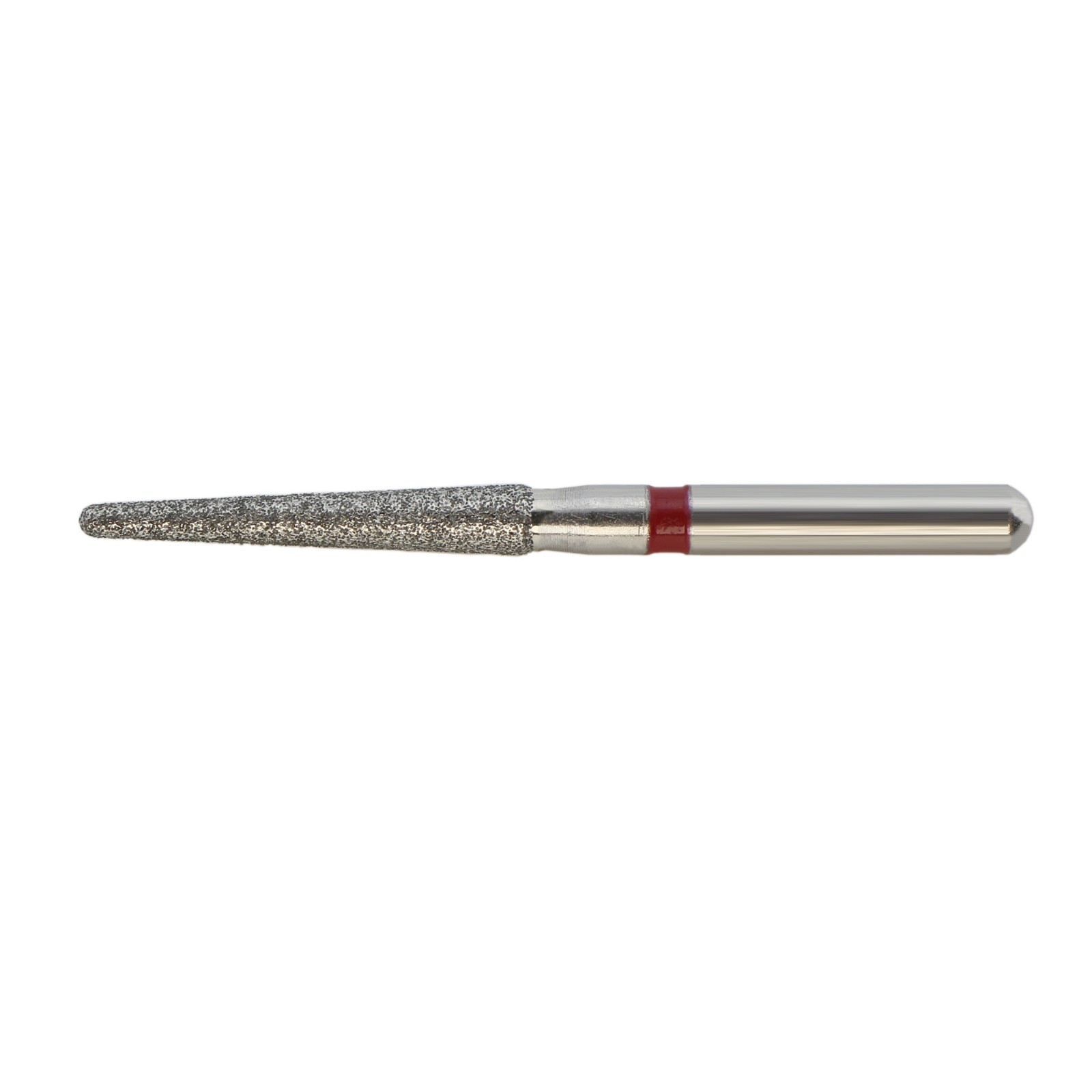 Dental Diamond Burs Round End Taper High Speed Bur FG Fine Grit Red 850/016F