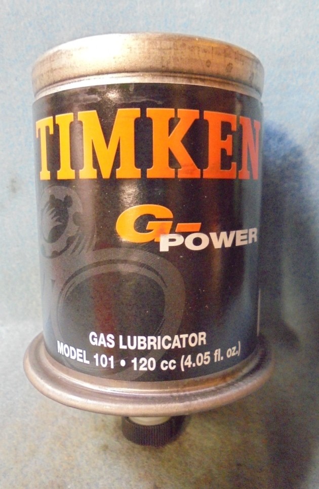 TIMKEN GAS LUBRICATOR, PG101432, MODEL 101, G-POWER / M-POWER, SINGLE POINT