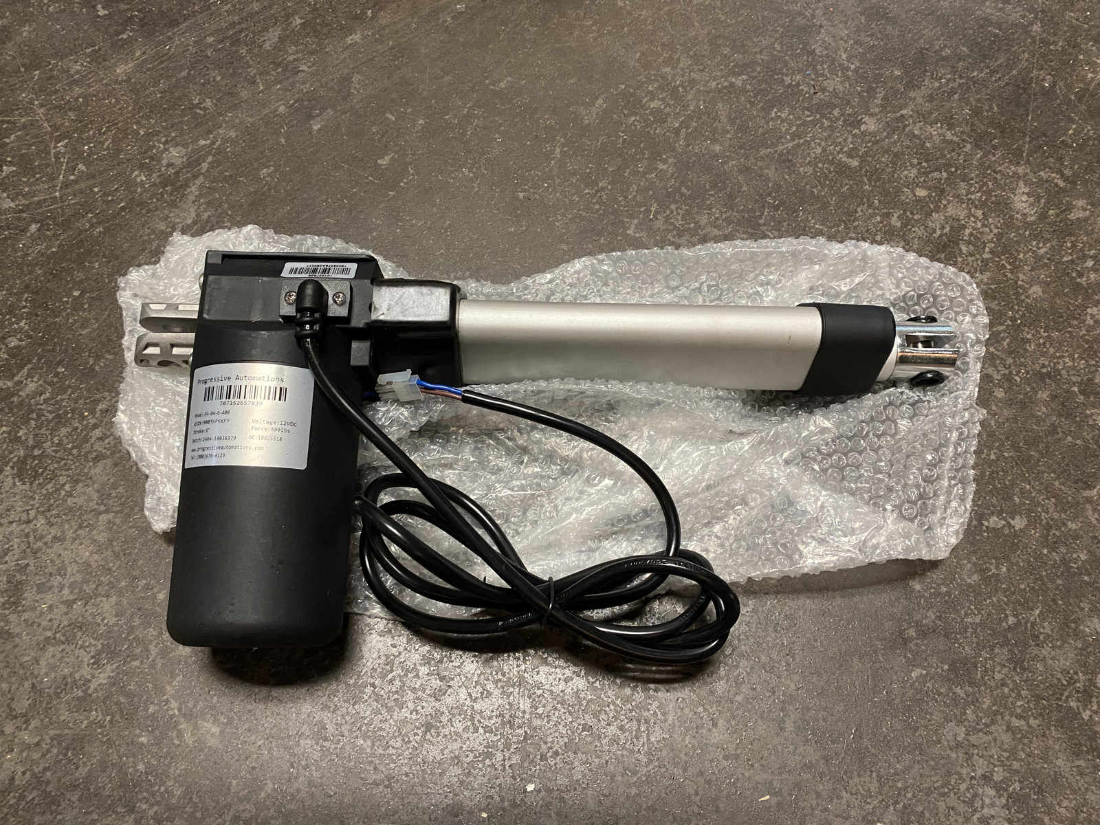 Progressive Automations Linear Actuator PA-04-6-400
