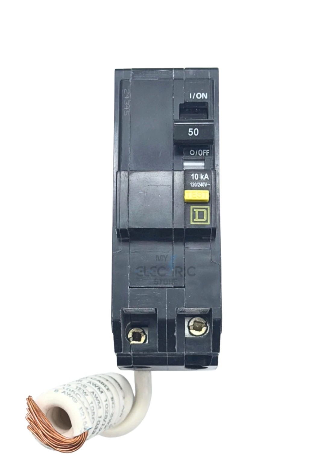 SQUARE D QO250GFICP 50AMP 2-POLE GFCI BREAKER 120/240V BRAND NEW