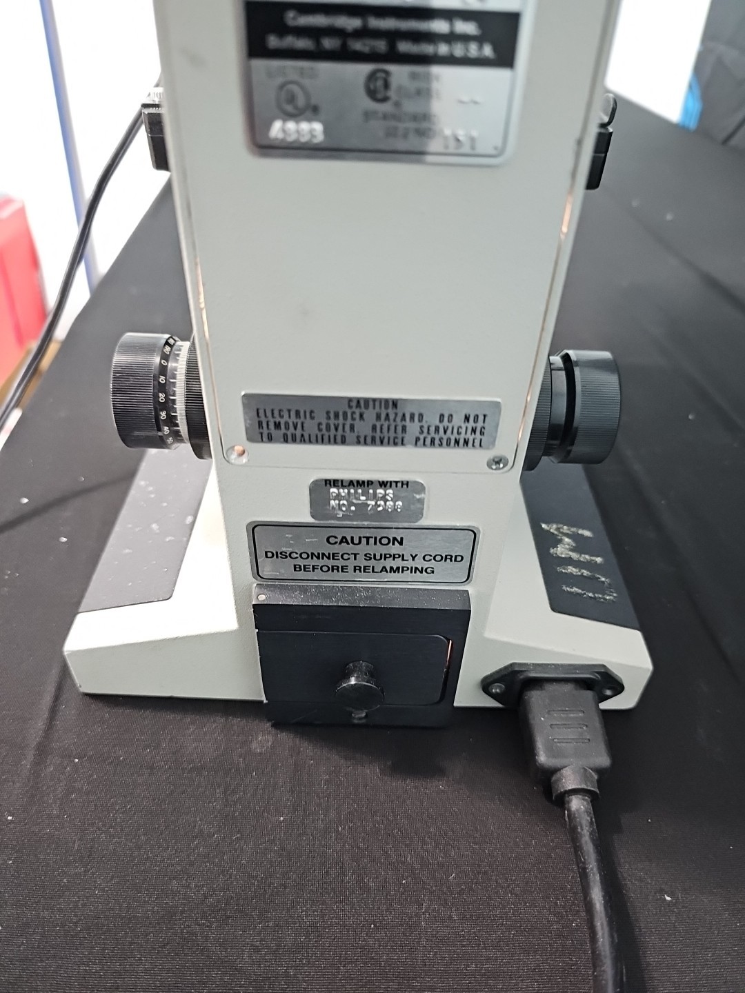 Reichert Microstar IV 410 Dual Head Microscope W/ 4x, 10x, 40x, 100x/1.25