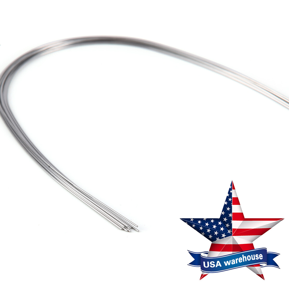 AZDENT Dental Orthodontic Super Elastic Niti Round Arch Wires Ovoid Form