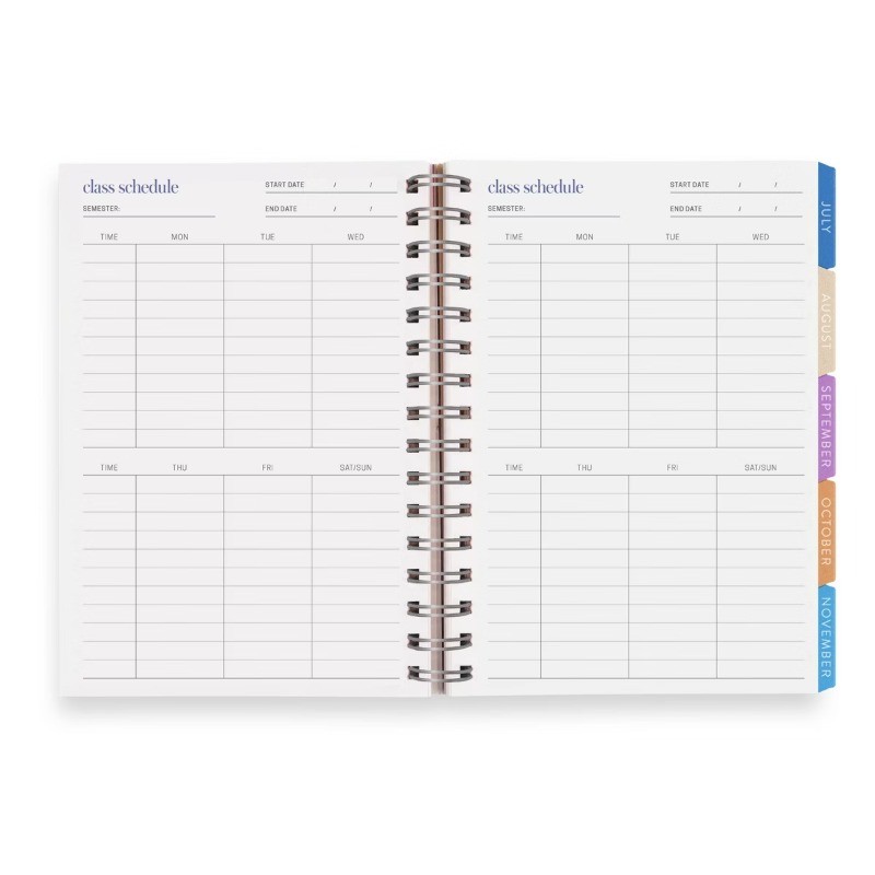 Inspired by Erin Condren 5.875″x8.25″ 2026-2027 Student Planner A5 Strawberries