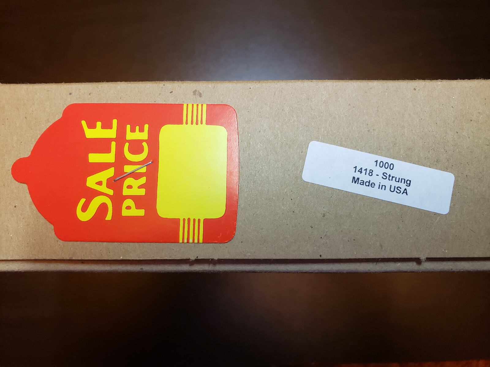 500 Sale Price Red Yellow Tags With String Large Merchandise Garment Coupon