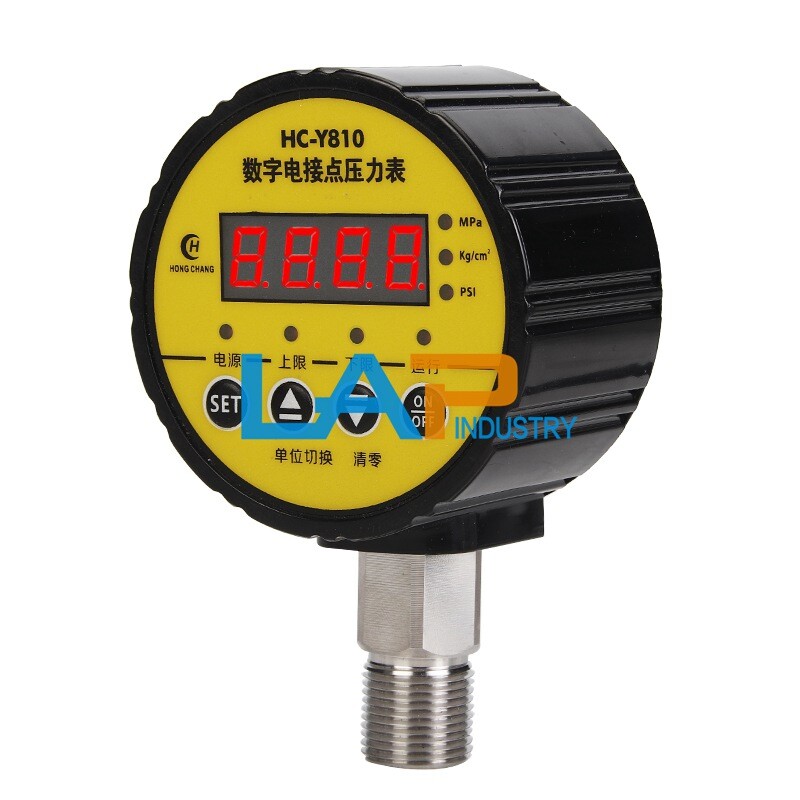 1Pcs New HC-Y810 0~0.16MPA 1.6kg M20*1.5 110V Digital Pressure Switch Digital