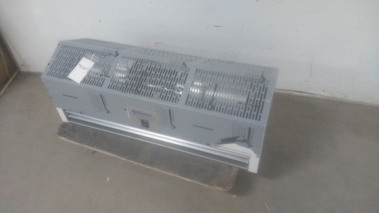 Berner CHD10-1036EZ-100-3X-G 1/2 HP 1687 Max CFM 480VAC Heated Air Curtain