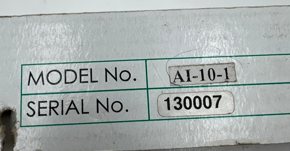 SERVELEC KINGFISHER PLUS+RTU/ AI-10-1 INPUT/OUTPUT MODULE