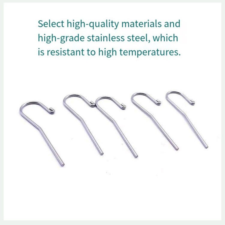 10pcs Dental Lip Hook Clip Stainless Root Canal Finder Endo Apex Locator