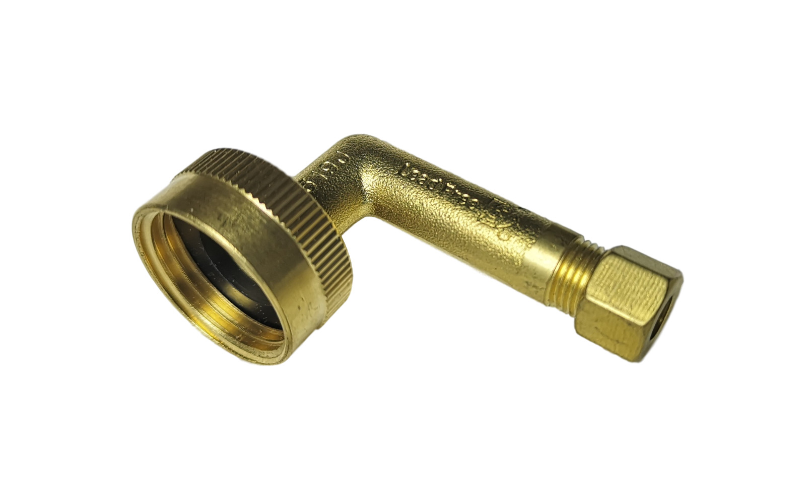 10 PIECES 1/4″ OD COMPRESSION X 3/4 GHT DISHWASHER ELBOW, LEAD FREE BRASS