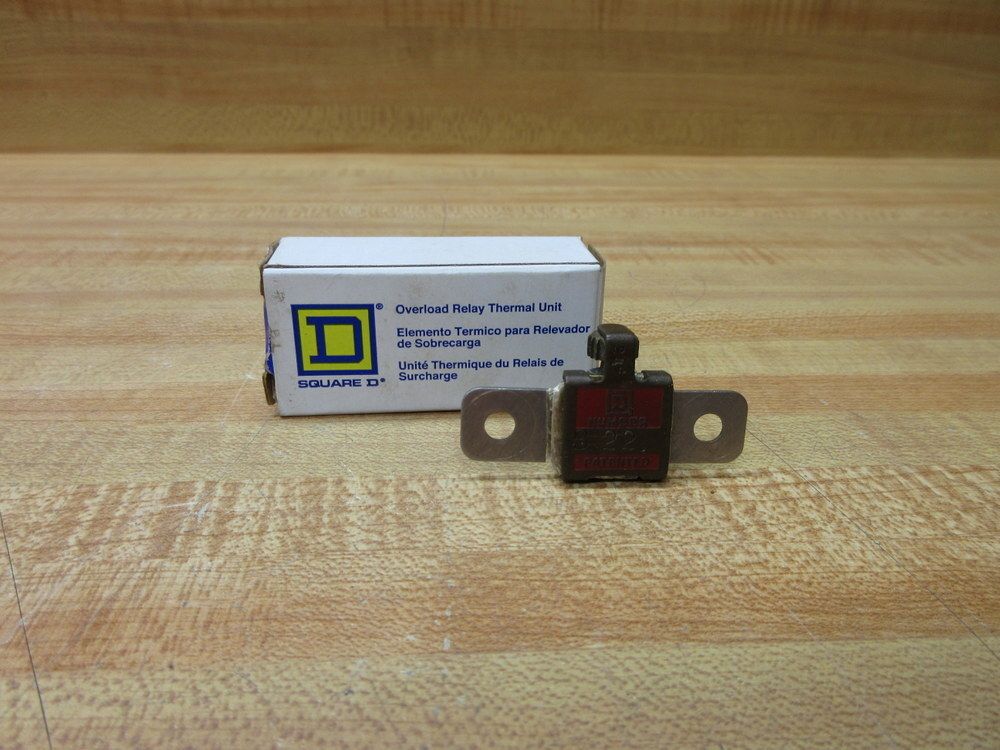 Square D B22.0 Overload Relay Heater B22 W/Out Covers