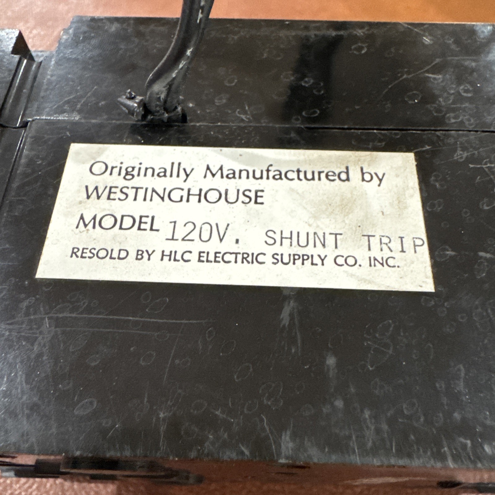 Westinghouse 3P 100A FB3100 600V 3 Pole 100 Amp 4975D71G44 Shunt Trip