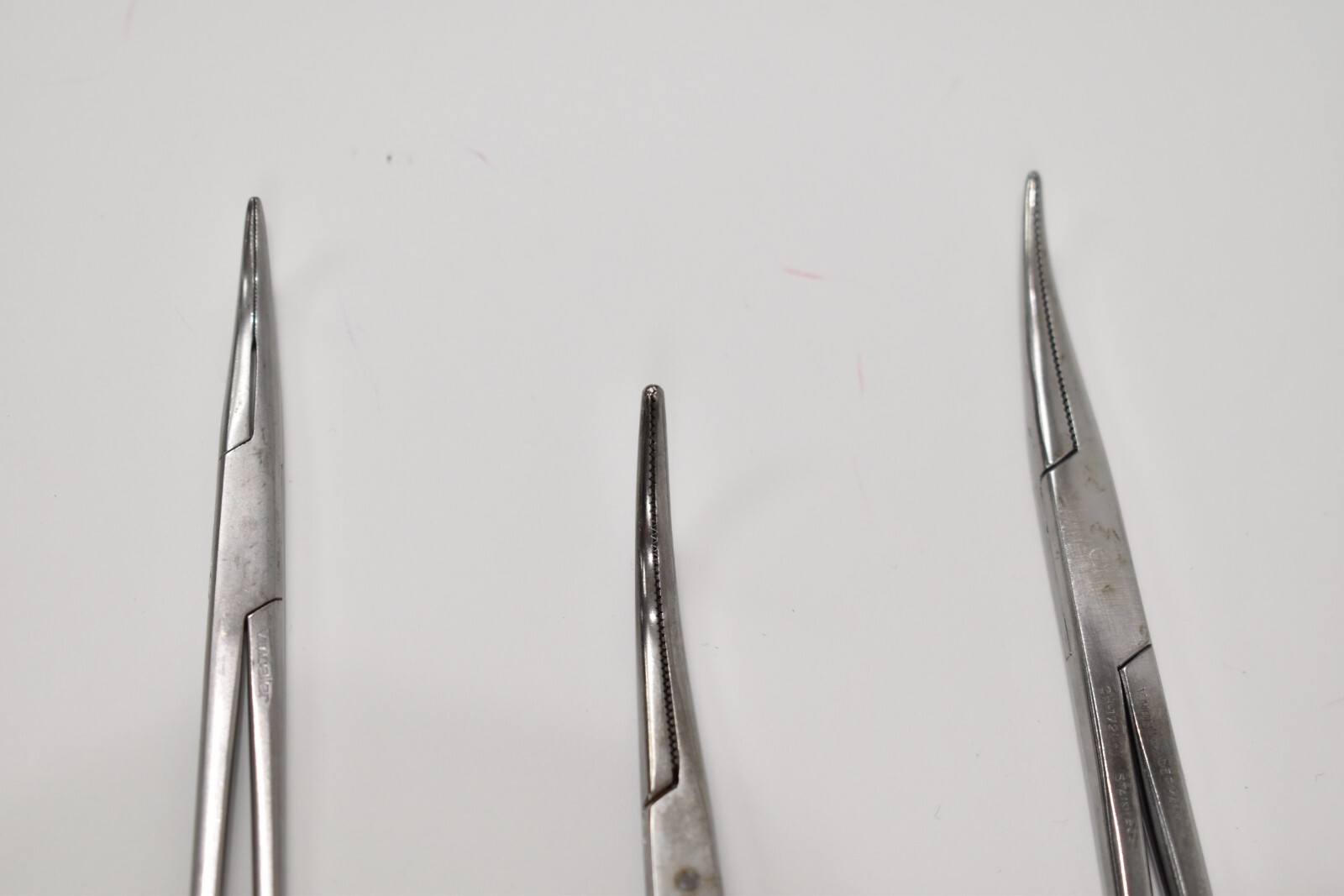 QTY 6: V. Mueller Surgical Medical Instruments Various Sized Forceps As Listed