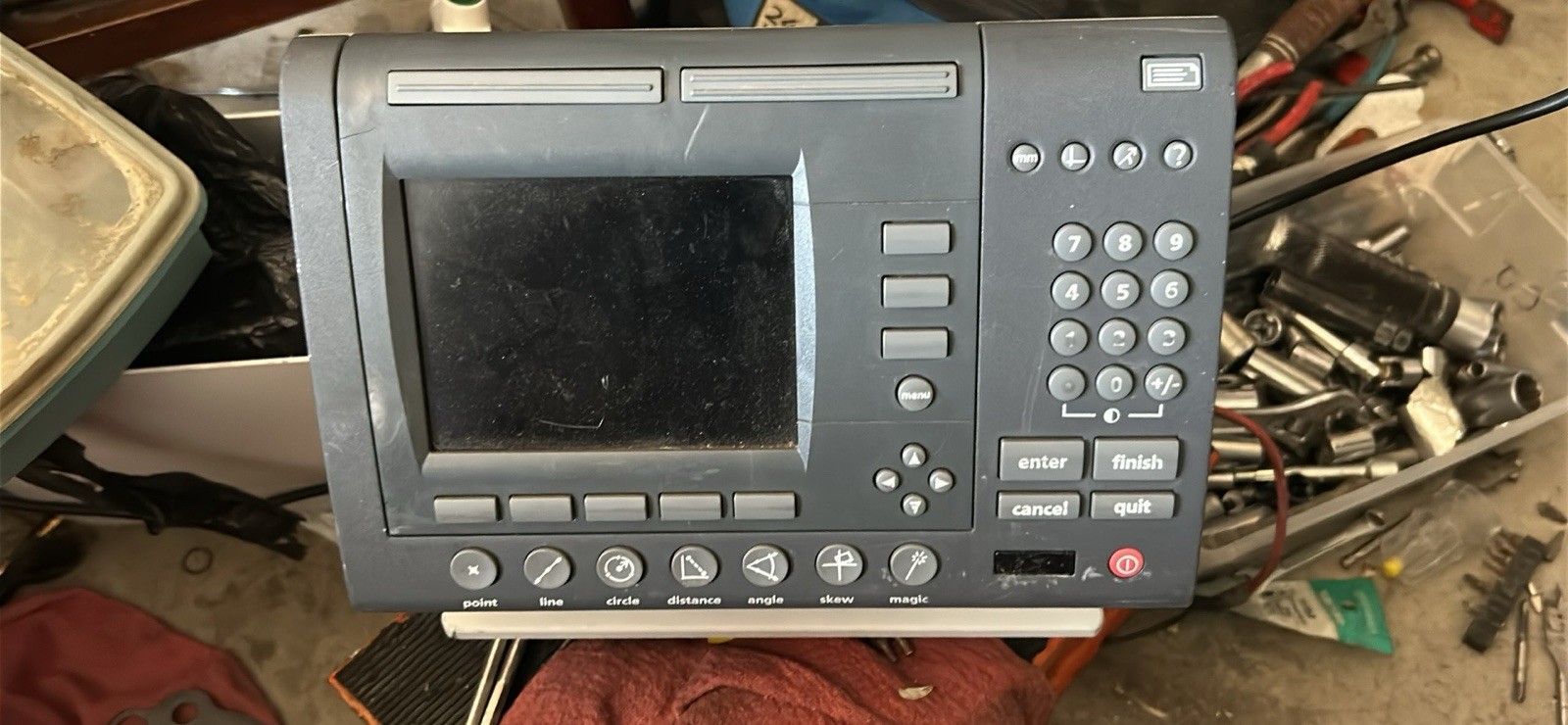 Metatronic Metronics Quadra-Chek 2000 Digital Readout Serial DB9 Parallel