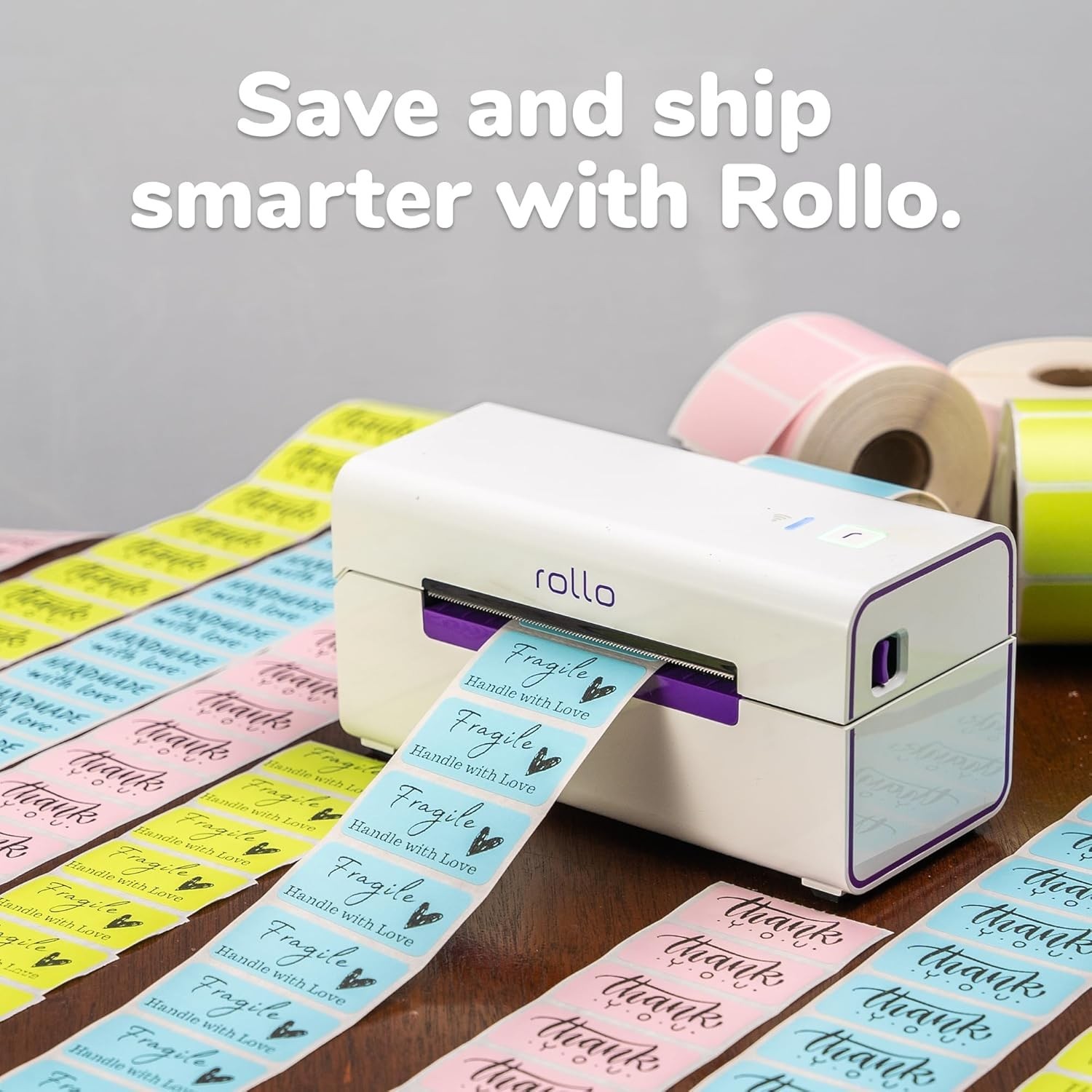 Direct Thermal 2×1 Barcode Labels – Roll of 1,000 Thermal Labels | Commercial…