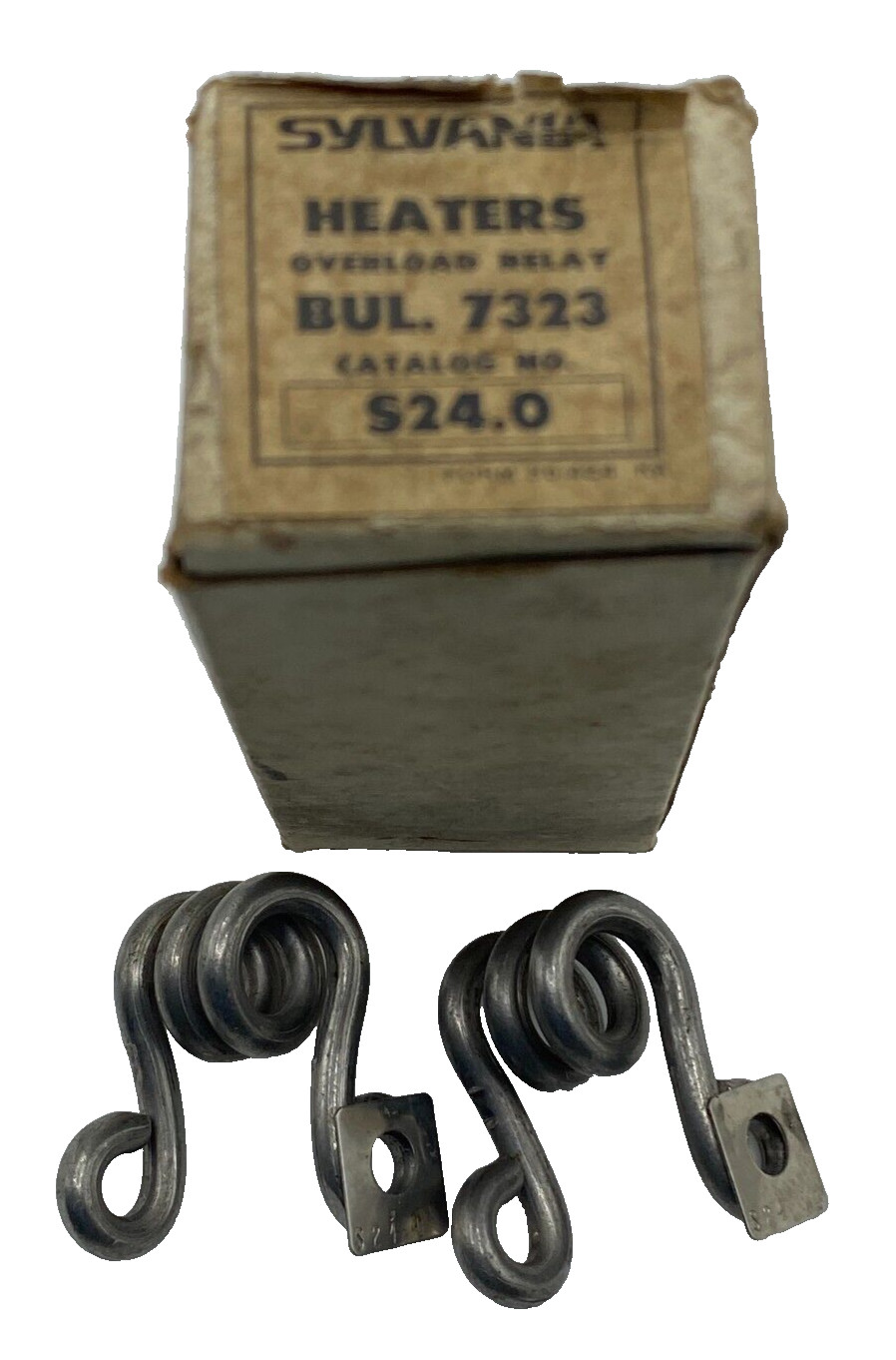 SYLVANIA S24.0 THERMAL OVERLOAD HEATER RELAY S240 BUL. 7323 PACK OF 2🔔