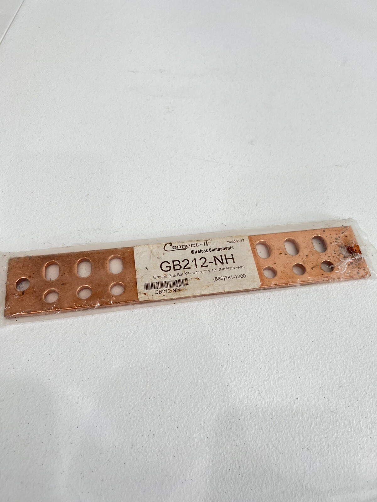 Gb212-Nh, Tinned Ground Buss Bar, 1/4 X 2 X 12 No Hardware – GB212-NH