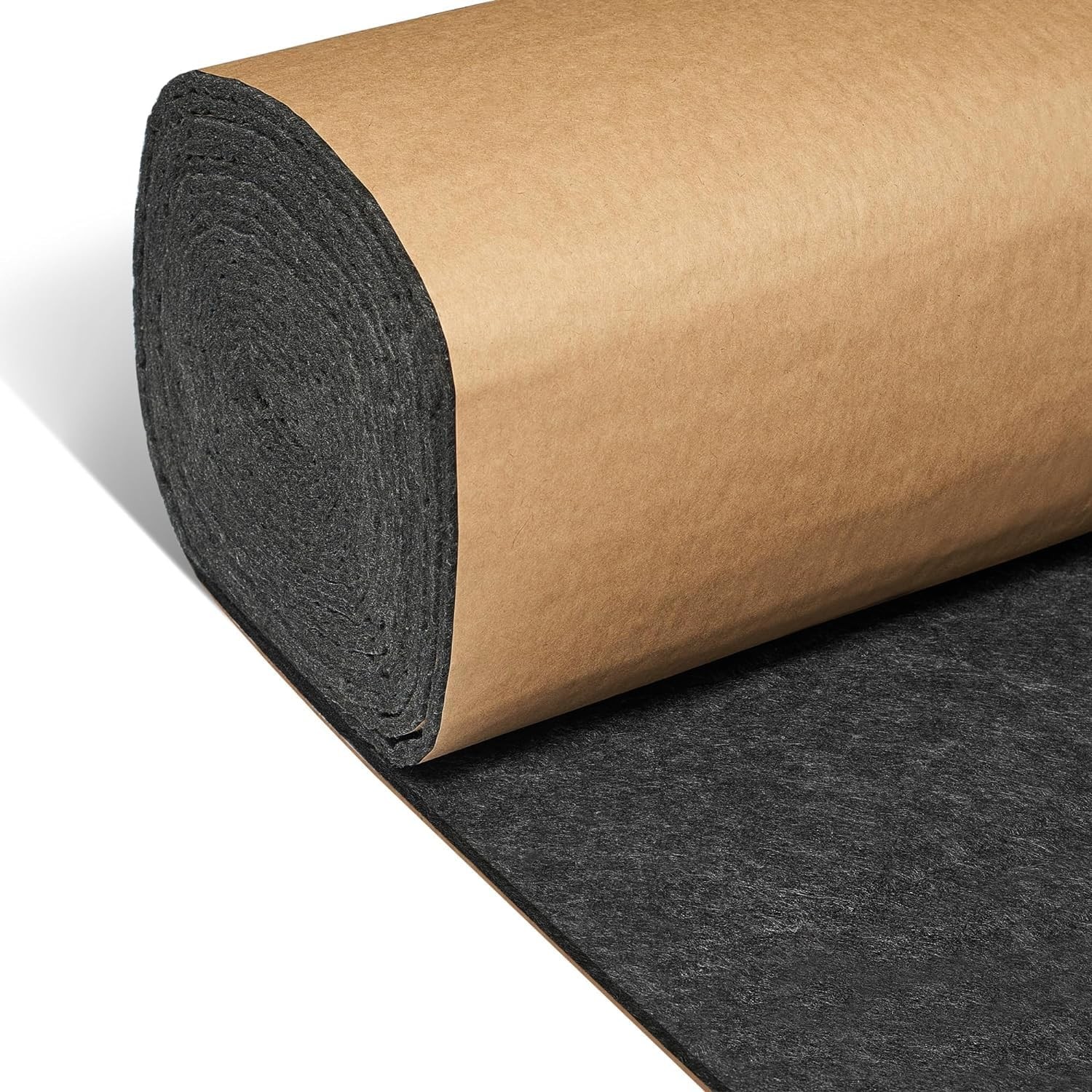 Felt Sound Deadener 270mil 36sqft Car Heat & Noise Insulation Mat Non-Woven Gray