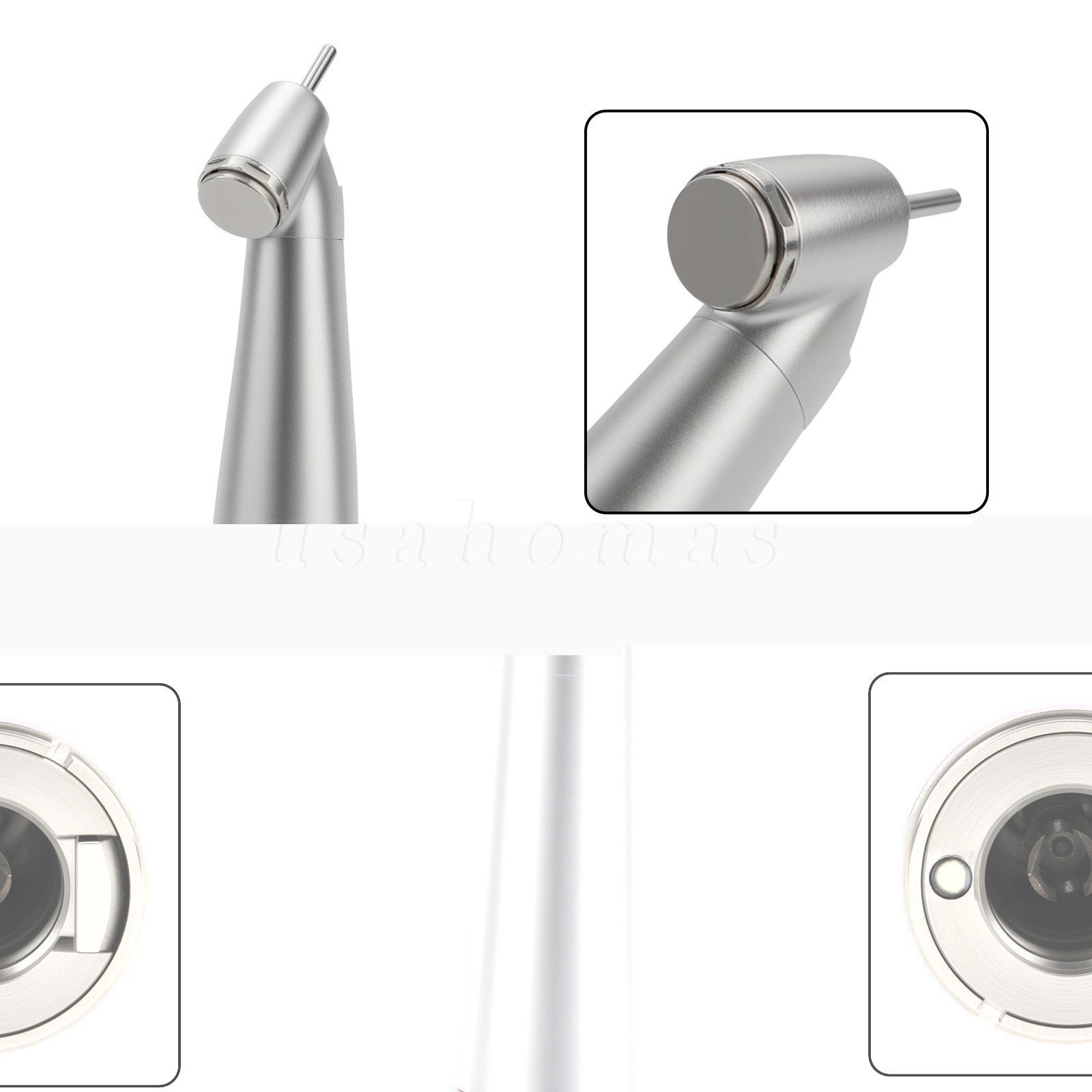 2* Yabangbang Dental 1:4.2 45° LED Handpiece Internal 4 Spray E-Type Connector