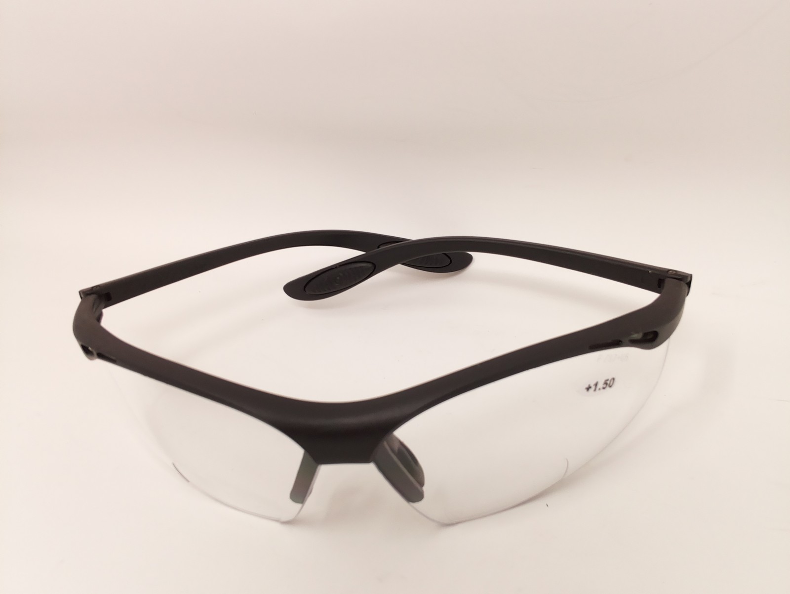 Mag Readers 250-25-0015 Semi-Rimless Safety Readers with Black Frame
