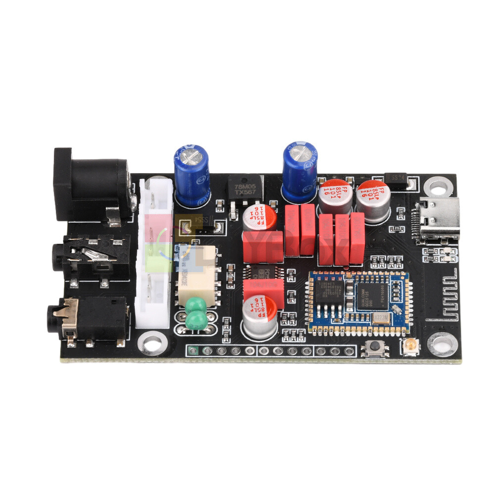 DC 8-24V Bluetooth 5.1 Audio Decoder Board APTX HD QCC5125 LDAC Receiver Board