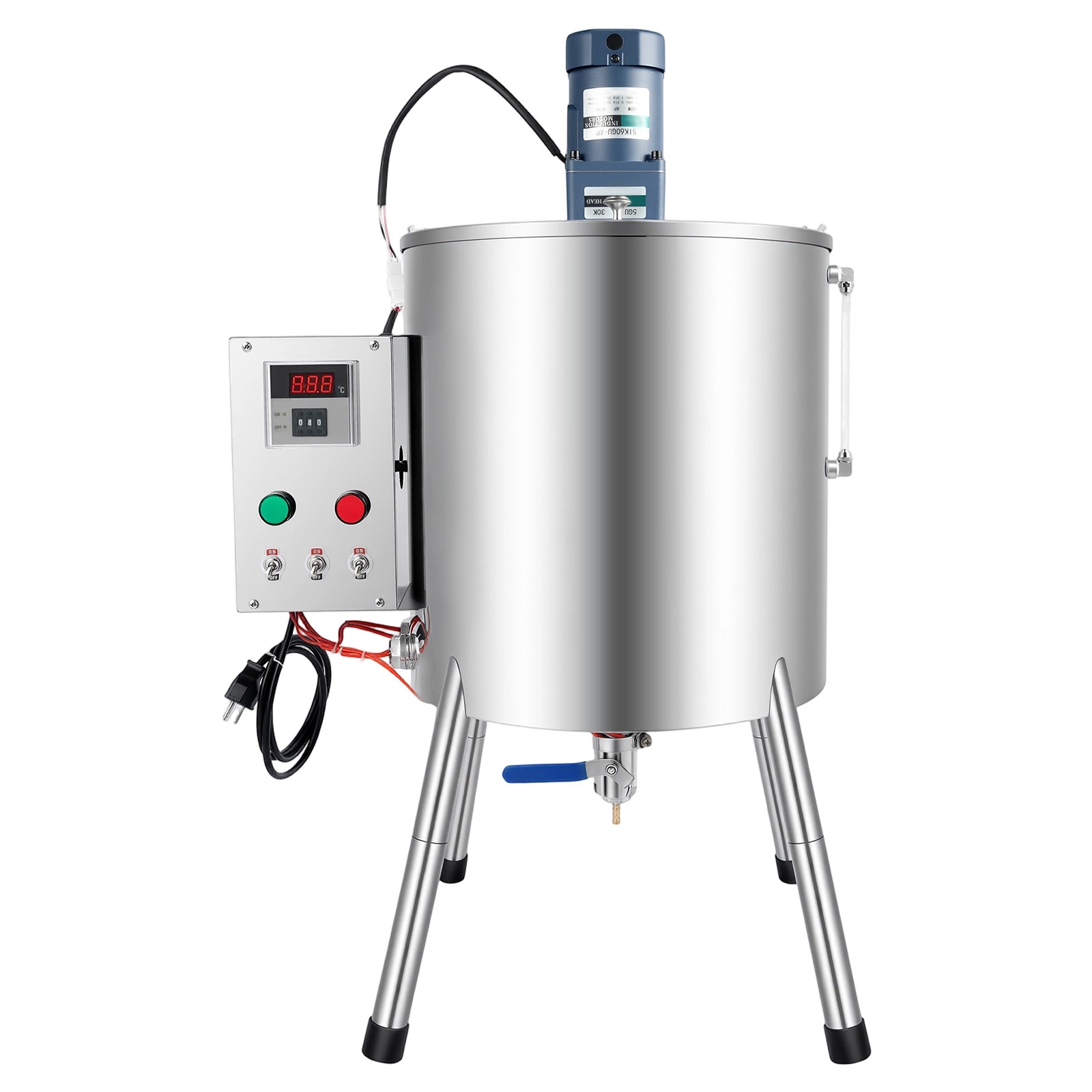Liquid Filling Machine Bottle Filler Heating Mixing Filling Machine 30L/8gal