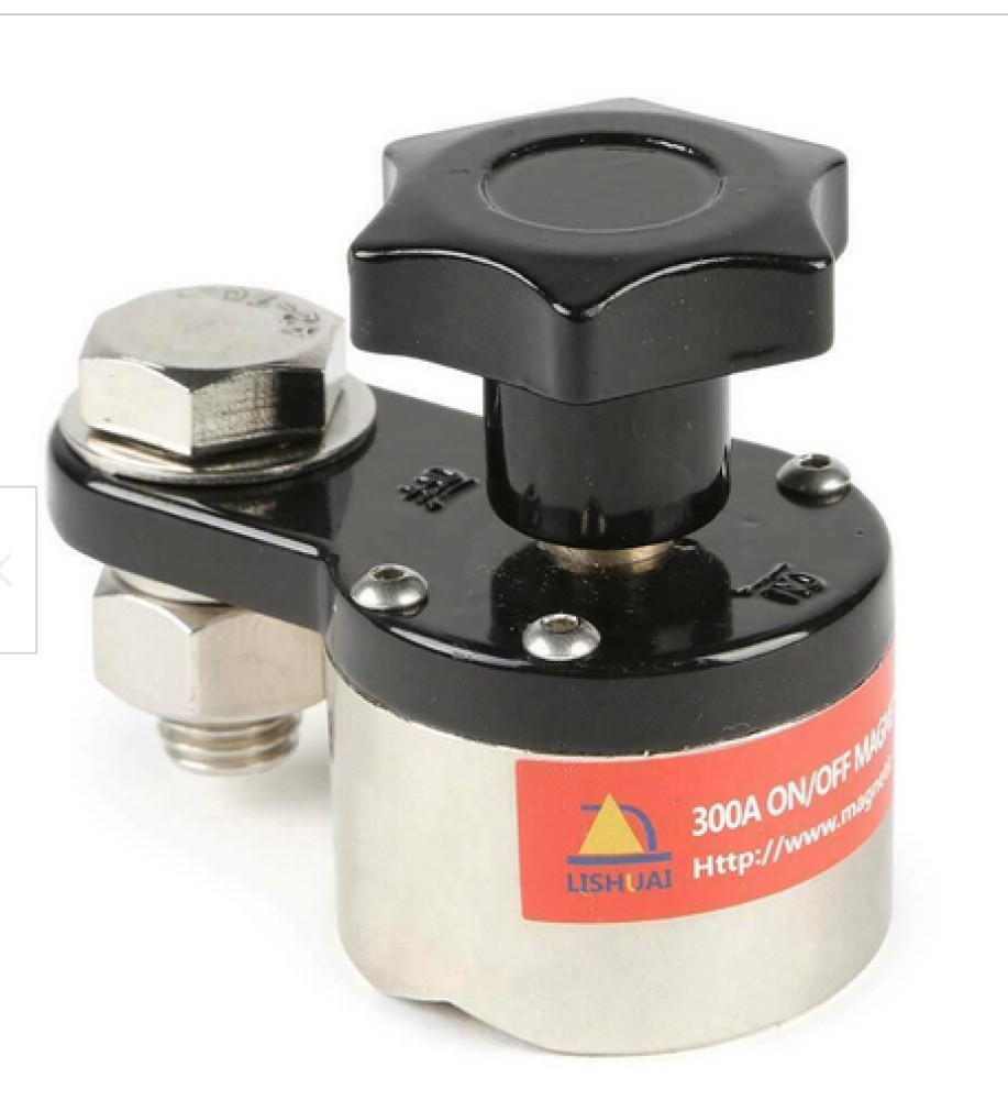Magnetic Welding Ground Clamp 300A Grounding Magnet Connector Welding Machine