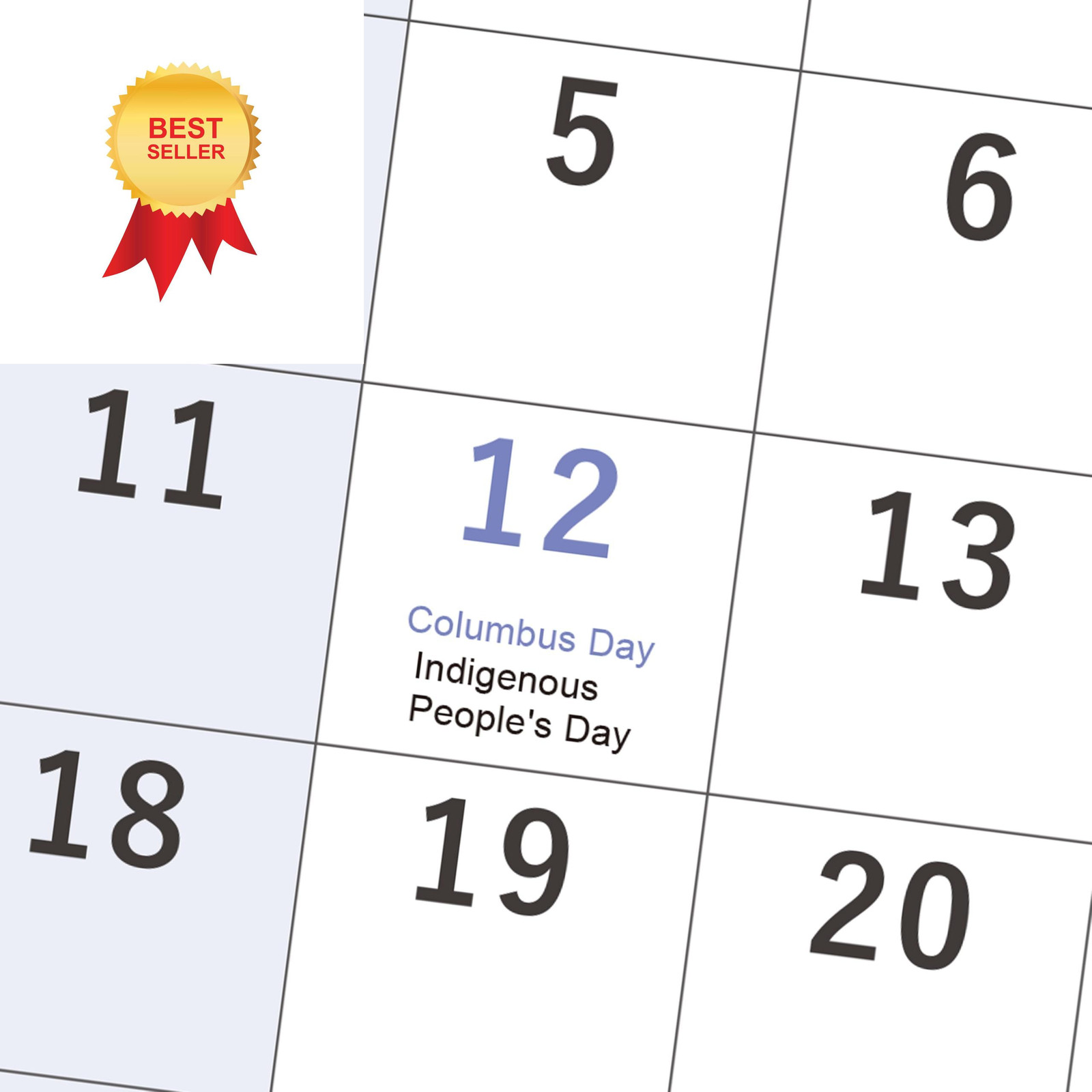 2026 Wall Calendar – 3 Month Display (Folded in a Purple