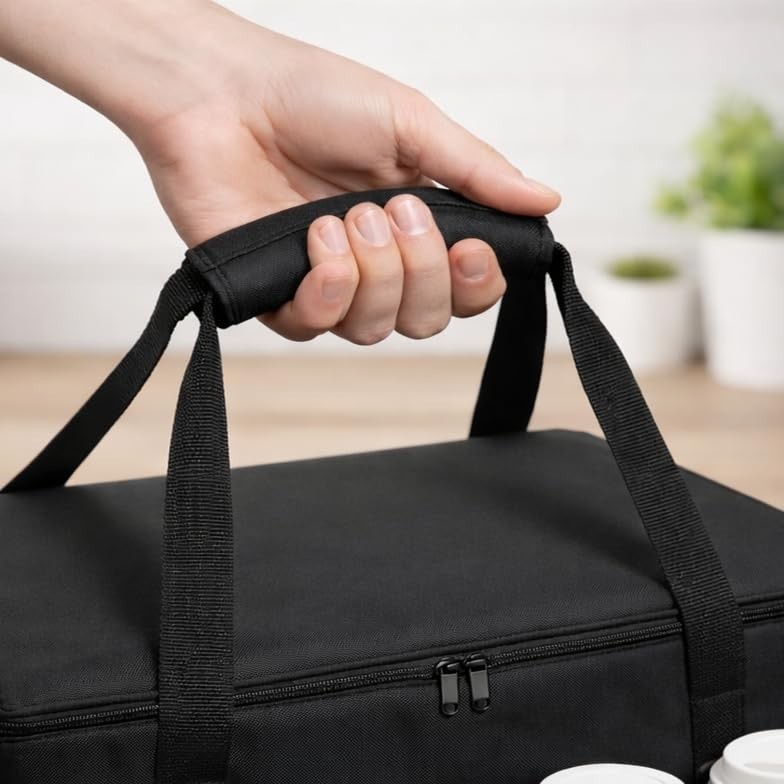 Catering Bag for doordash uber eats 22x14x13 Insulated Food Delivery Bag with…