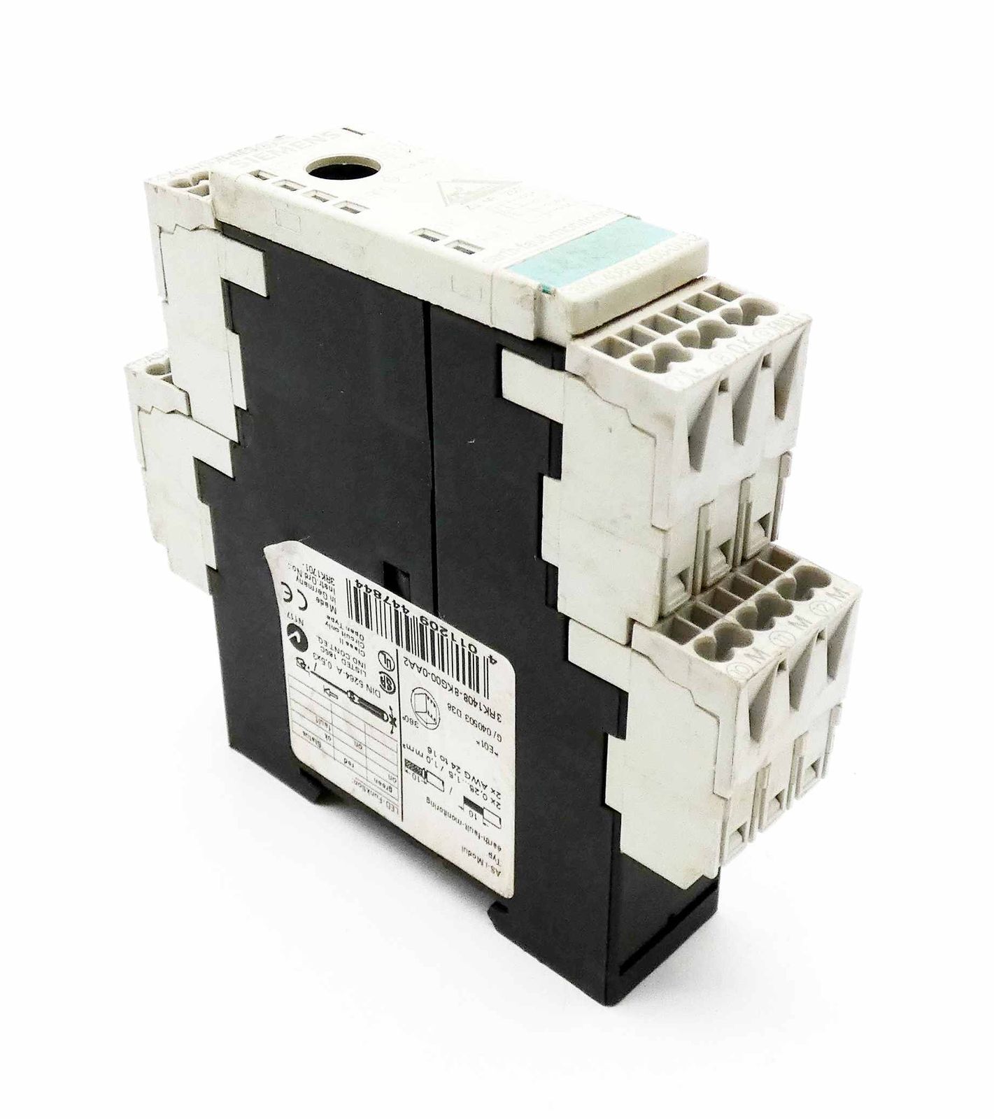 Siemens 3RK1408-8KG00-0AA2 3RK1 408-8KG00-0AA2 E:01 AS-i Ground Fault Module -used-