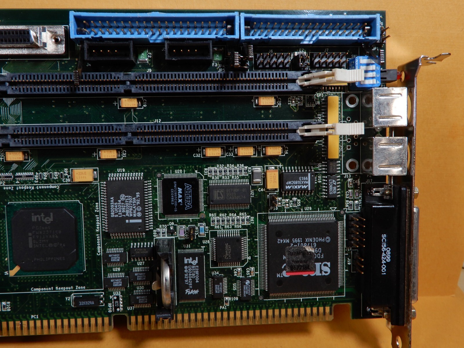 Texas Micro 31337-002 Rev A Single Board Industrial Computer Dual Pentium Used