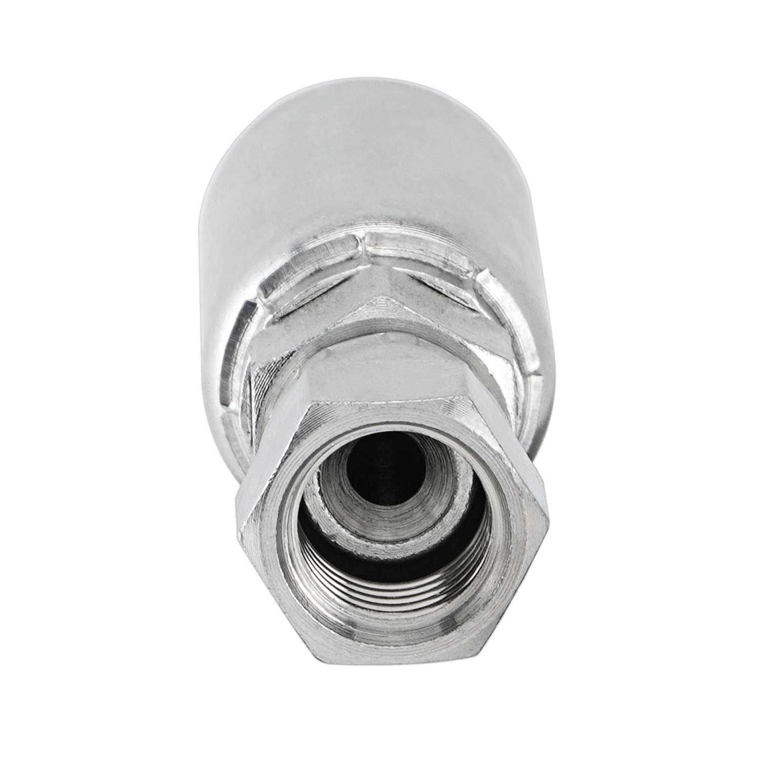 12PCS 1/4″ Hydraulic Hose Fittings 1/4″x1/4″ JIC 37° Female w/ Protection Cover