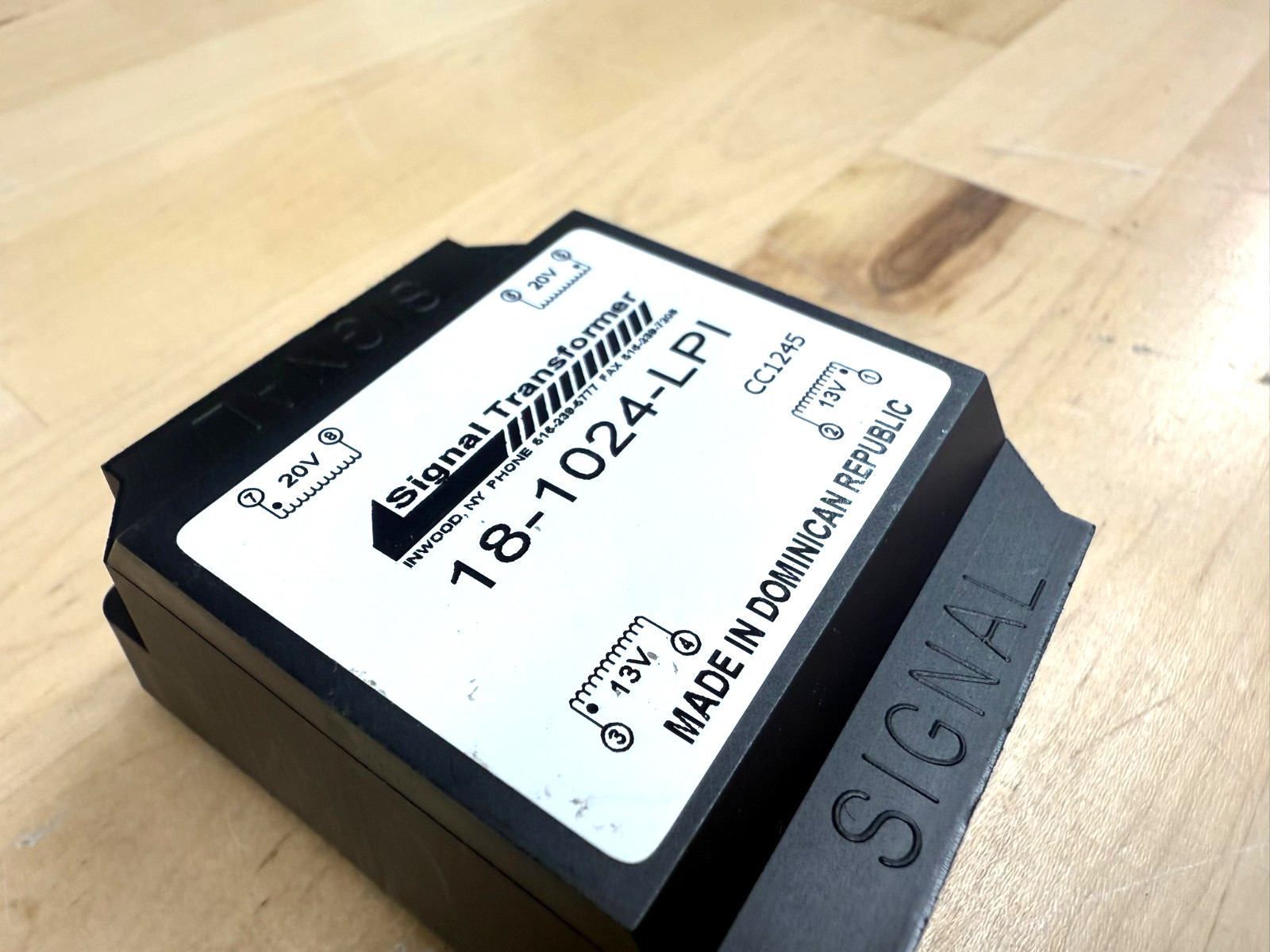 QTY-1 Signal Transformer 18-1024-LPI Potted PCB Power Transformer 18VA 115V/230V