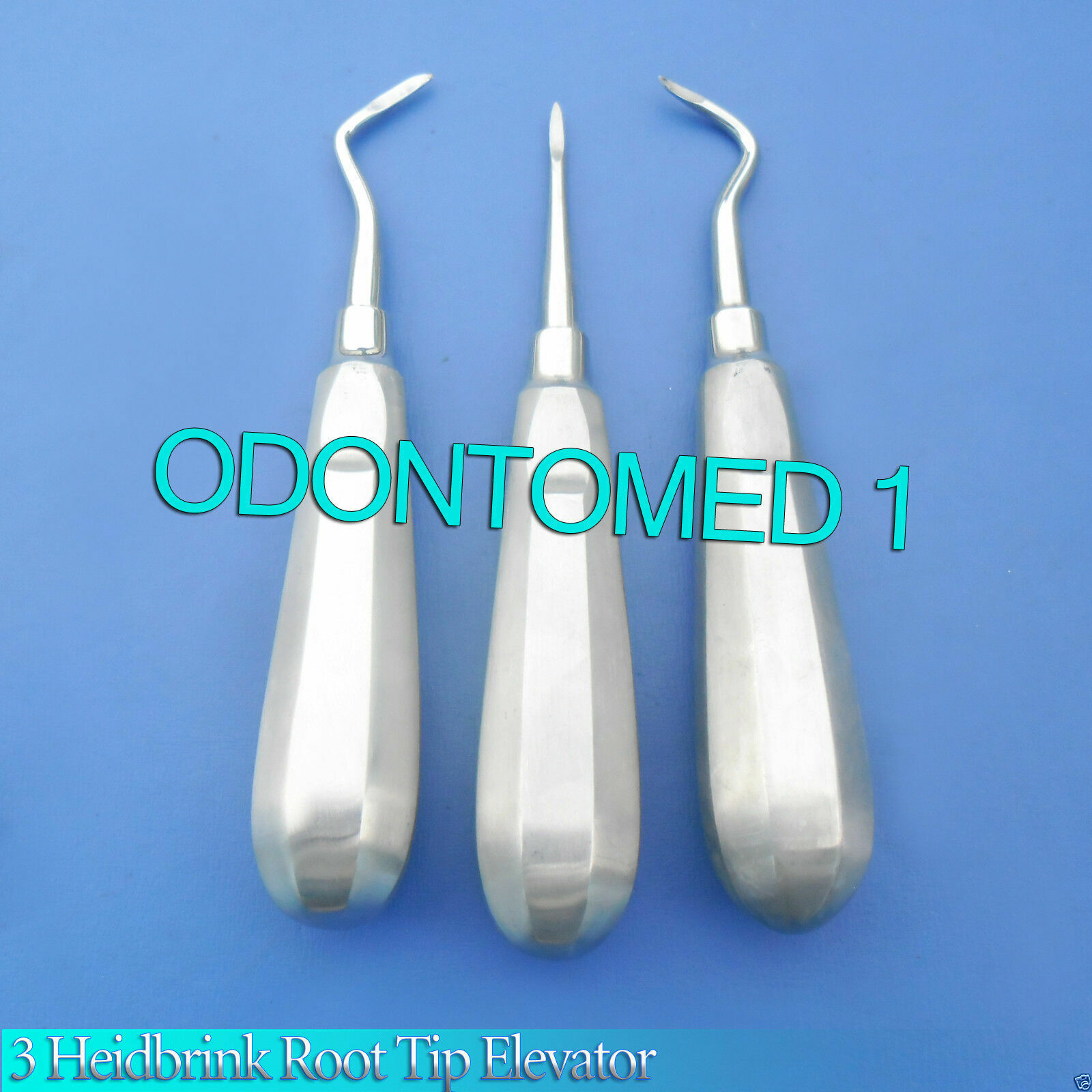 HEIDBRINK ROOT TIP PICKS DENTAL INSTRUMENTS Set of 3
