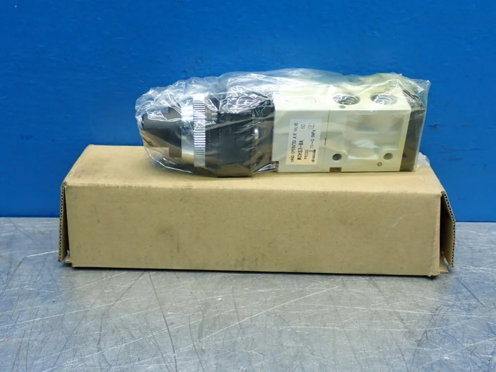 MISUMI NCHS3-8A HAND OPERATED AIR VALVE, 2PCS 0.15-0.8MPa 10251700186
