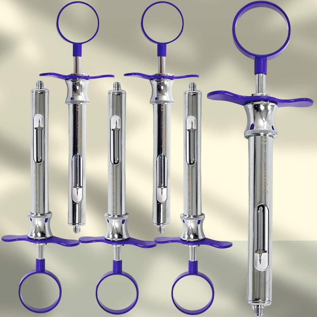 ArTLaB-TYPE C-W DENTAL ANESTHESIA SYRINGE 1.8mL PLASTIC-METAL RING PREMIUM GRADE