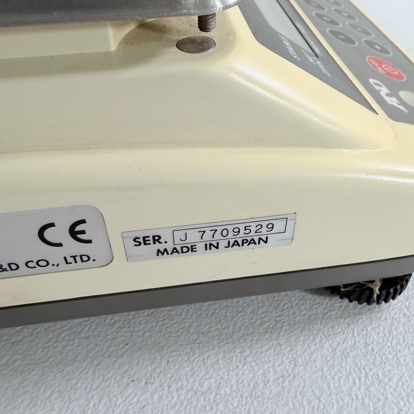 A&D HC-6KB Precision Counting Scale 12lb X 0.002lb 6kg X 0.001kg W/ Cord TESTED