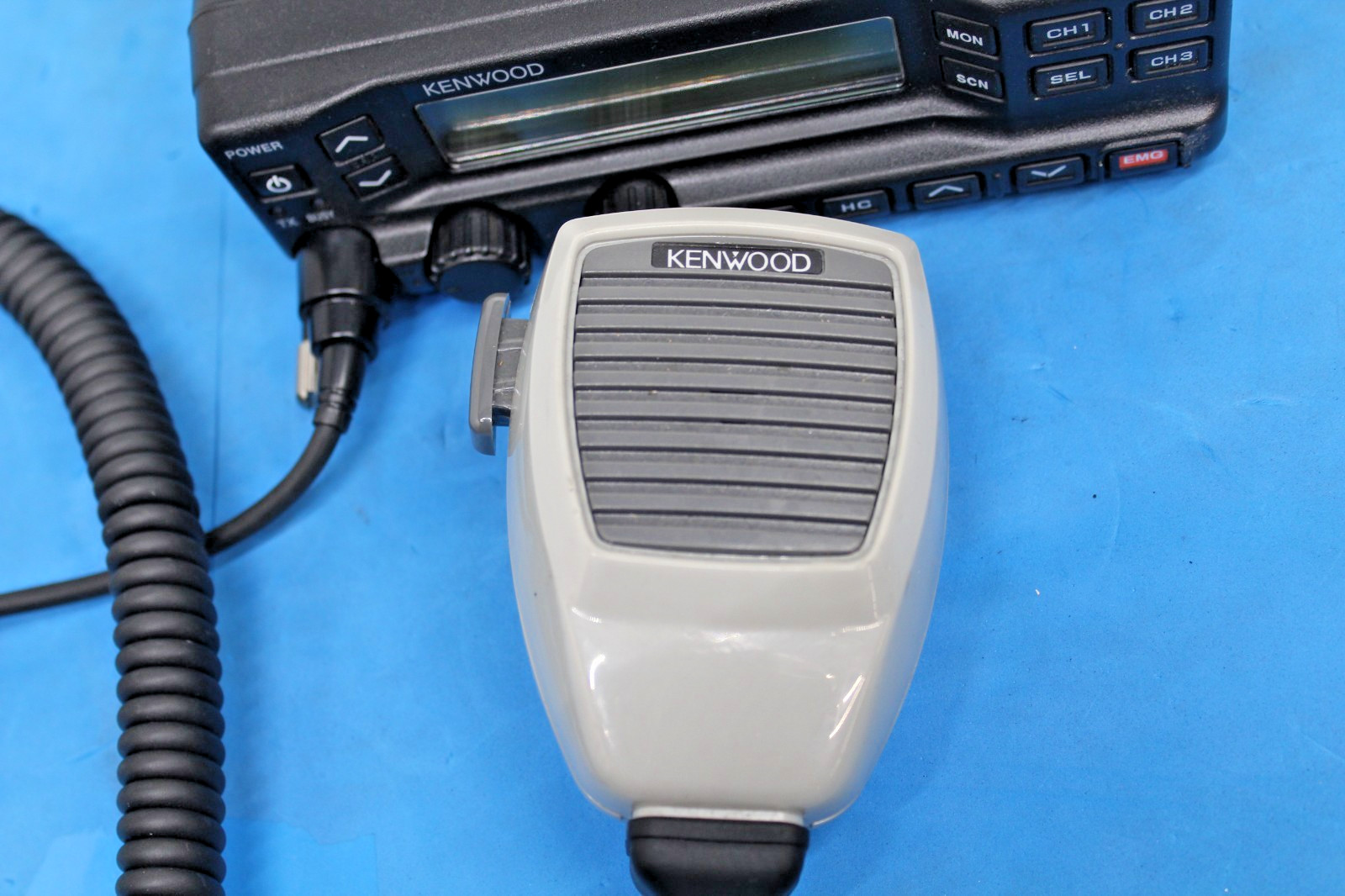 Kenwood TK-5710-K V3.0 VHF P25 Digital Trunking Mobile Radio w/Mic+ PWR Cable T9