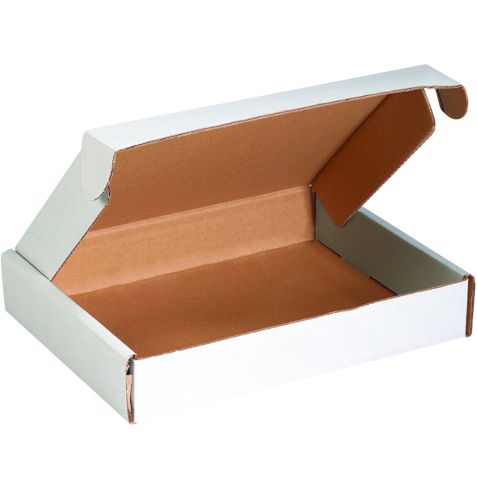 Aviditi White Deluxe Literature Mailing Boxes, 12 1/8 x 9 1/4 x 2 Inches, Pack o