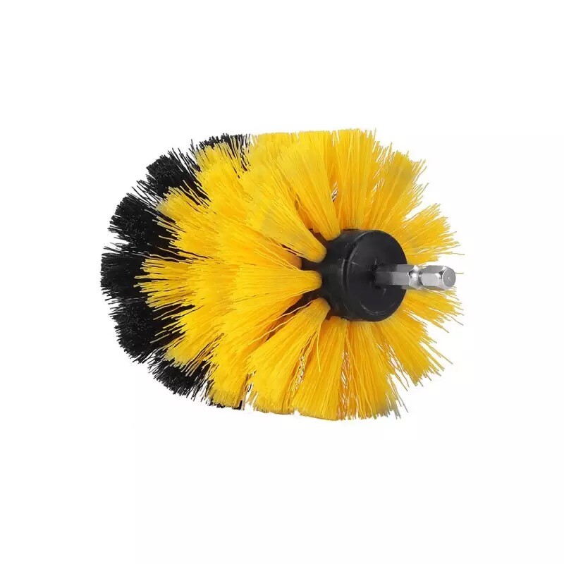 3PCS Drill Brush Power Scrubber Drill Attachments For Carpet Tile Grout Cleaning