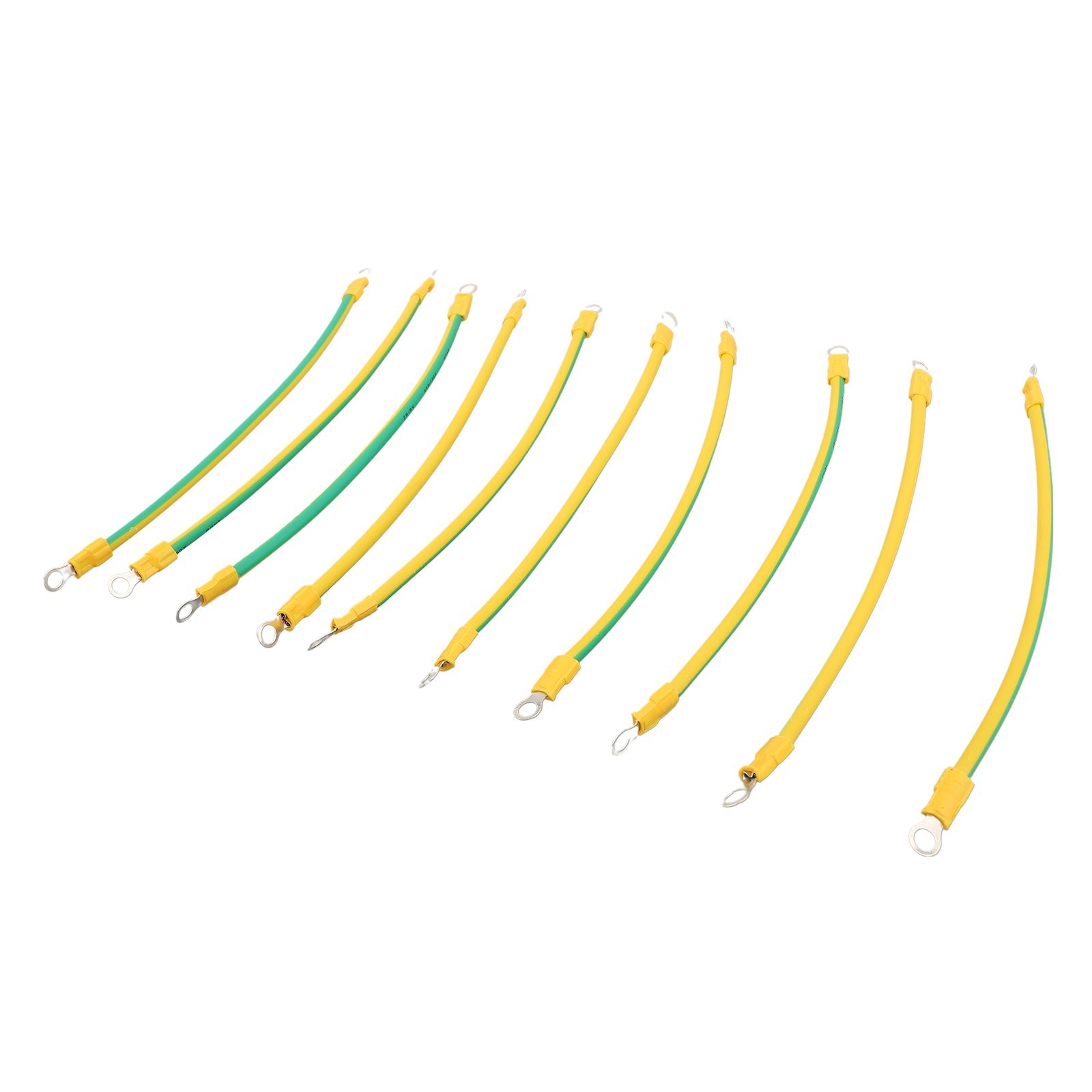 Ground Wire 10cm/20cm/30cm 20pcs BVR Solar PV Ground Wire Flexible Copper Useful