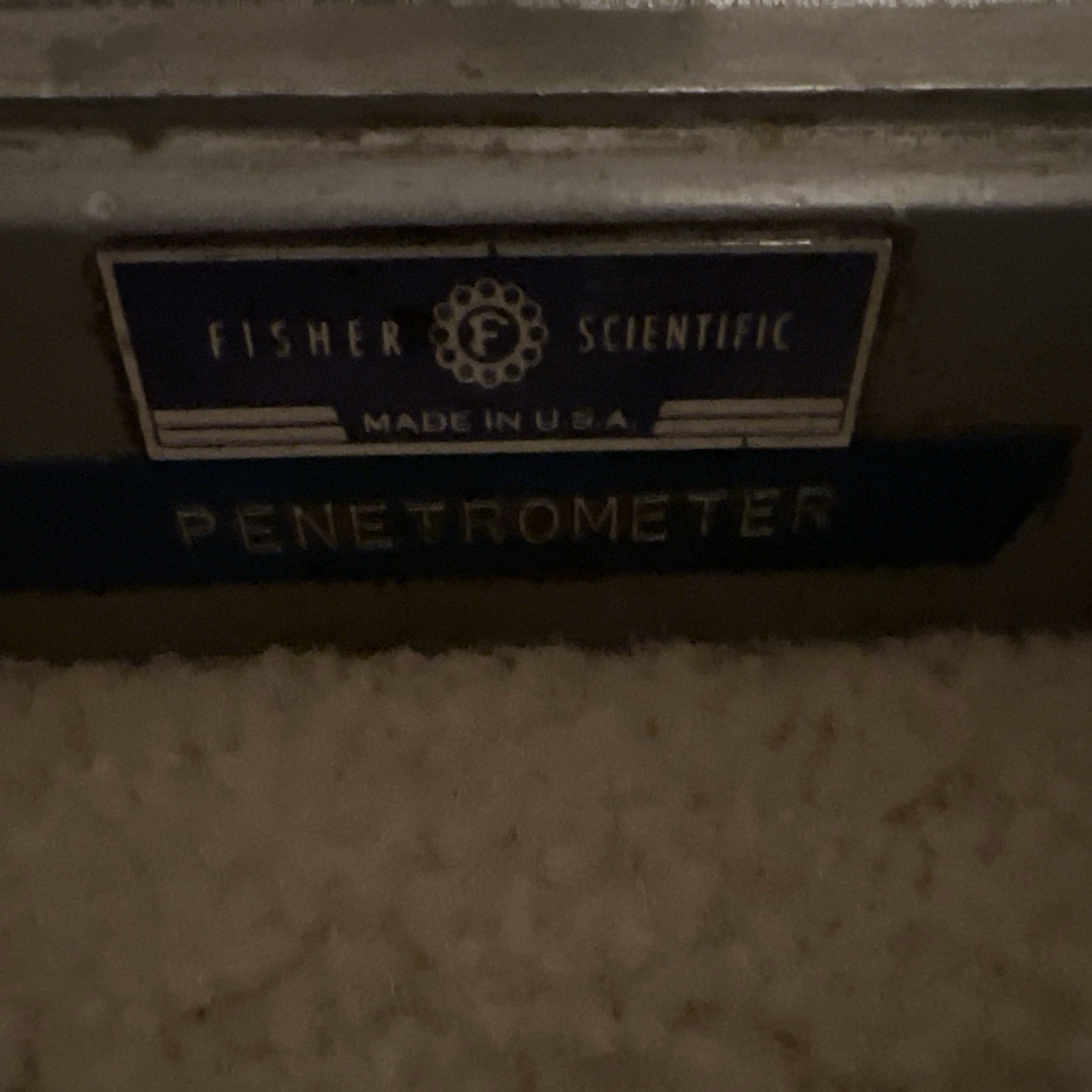 Precision Scientific Vintage PS Penetrometer USA 1/10 Millimeter