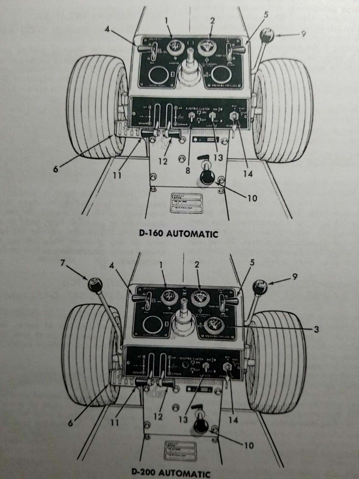Wheel Horse B-81 B-111 C-81 C-101 C-121 C-141 C-161 D-160 D-200 Tractor Manual