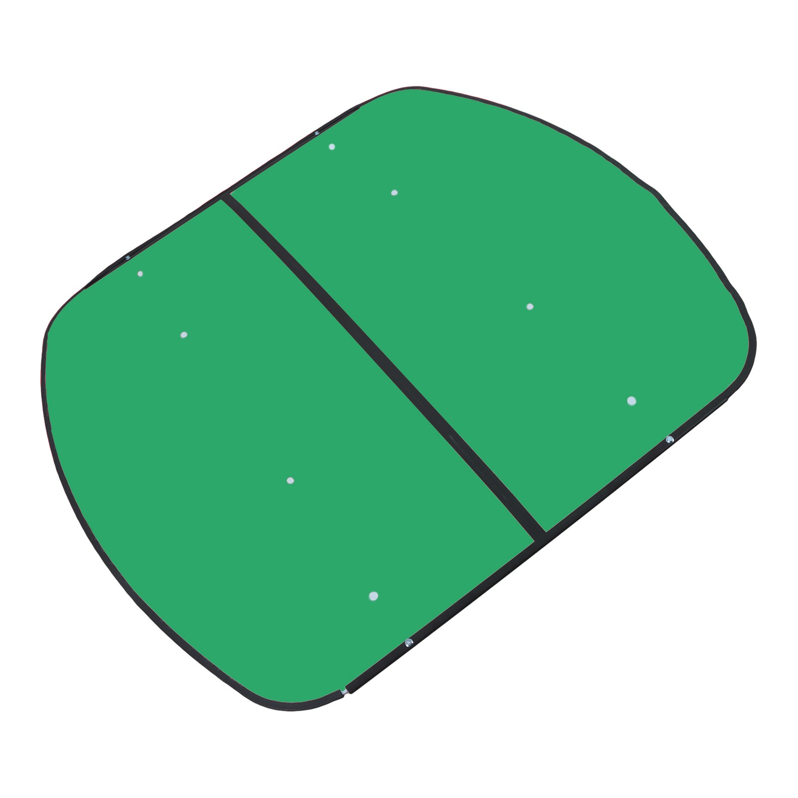 For John Deere 2″ x 2″ or 2″ x 3″ ROPS Tuff Top Tractor Canopy 52″ X 52″ Green