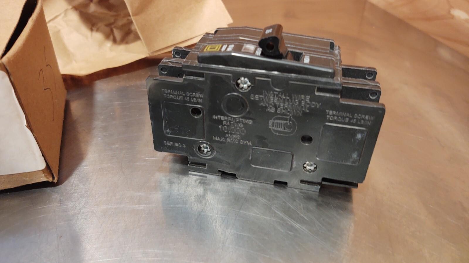 Lennox 72K07 Circuit Breaker 2 Pole 35A 120/240V Common Trip