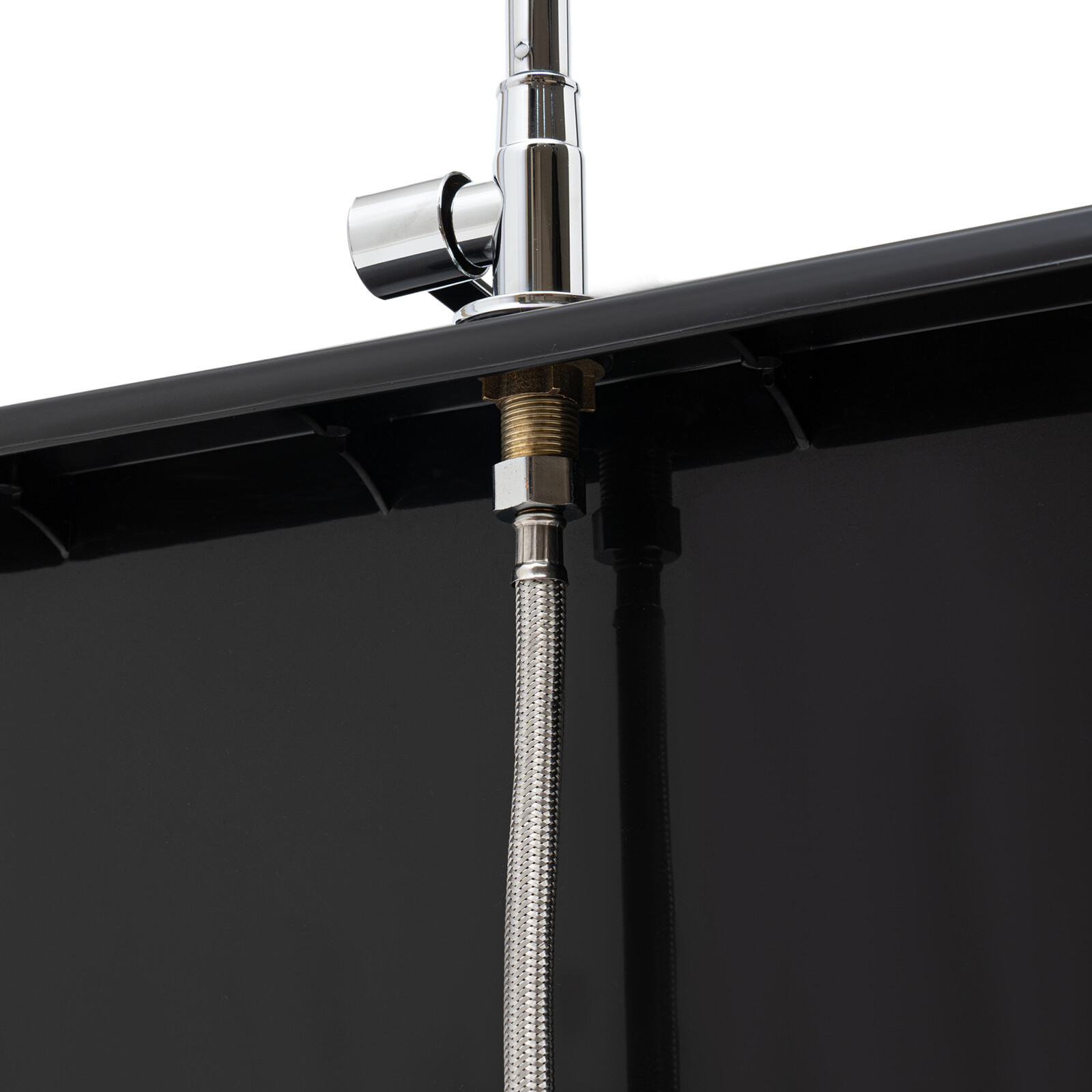Utility Sink Laundry Tub with Faucet & Basement for Laundry Room Garage or Shop