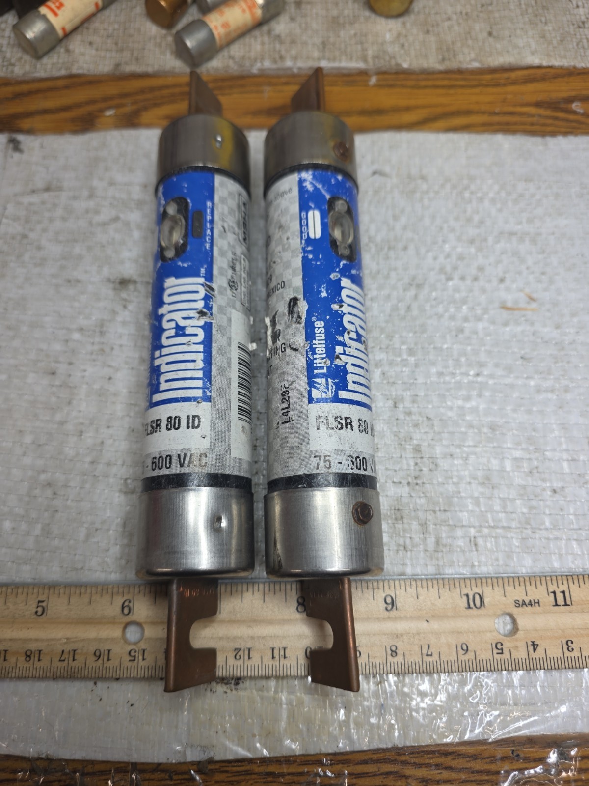 Littelfuse FLSR 80 ID Class RK5 Time-Delay Electrical Fuse 600V, 2 Pack