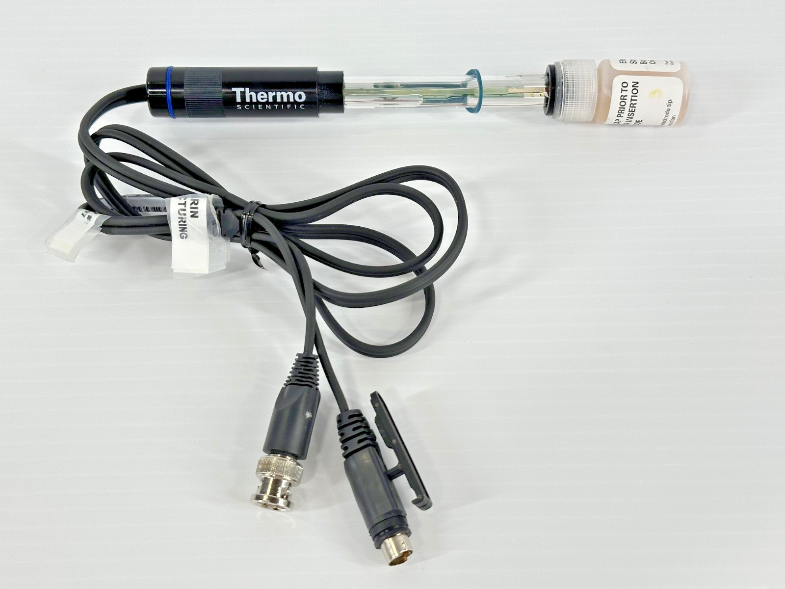 Thermo Scientific Orion pH Electrode Probe Sensor w/ Cable & Storage Bottle